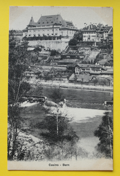 Ansichtskarte AK Bern / Casino / 1905-1915 / Gebäude – Häuser – Gärten